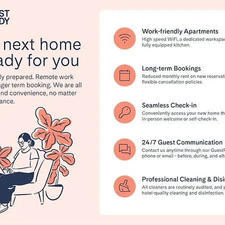 דירה Guestready - Your Sunny Basecamp *
